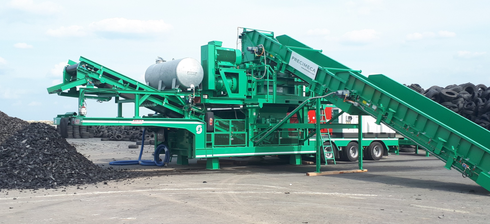 Manufacturing and maintenance of industrial shredders PRECIMECA